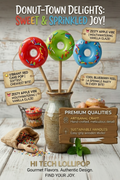Donut Lollipop - Pack of 6