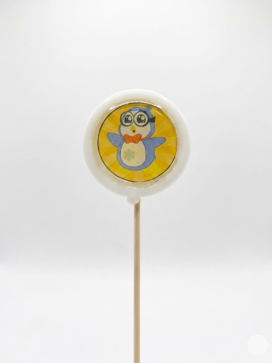 Double Border Photo Lollipop (EDIBLE) - Pack of 6